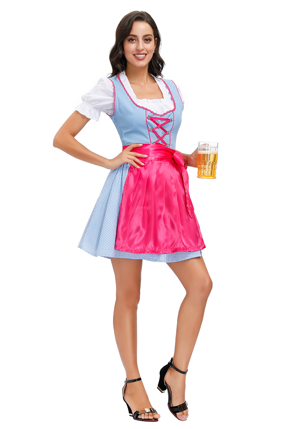 Womens German Dirndl Dress Costumes